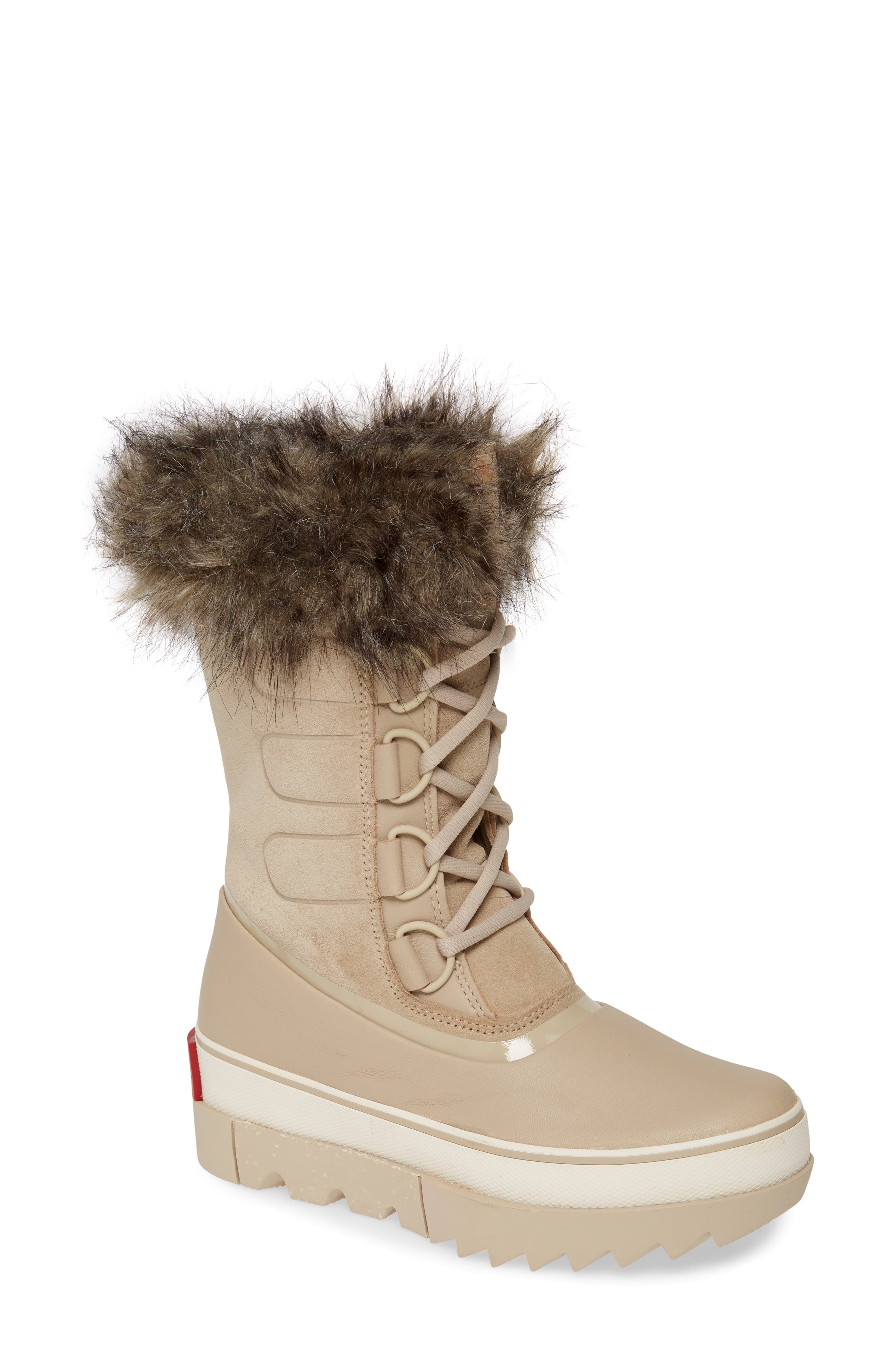 Sugar Womens Lucille Tall Shaft Faux Fur Waterproof Snow Winter Weather Boot 